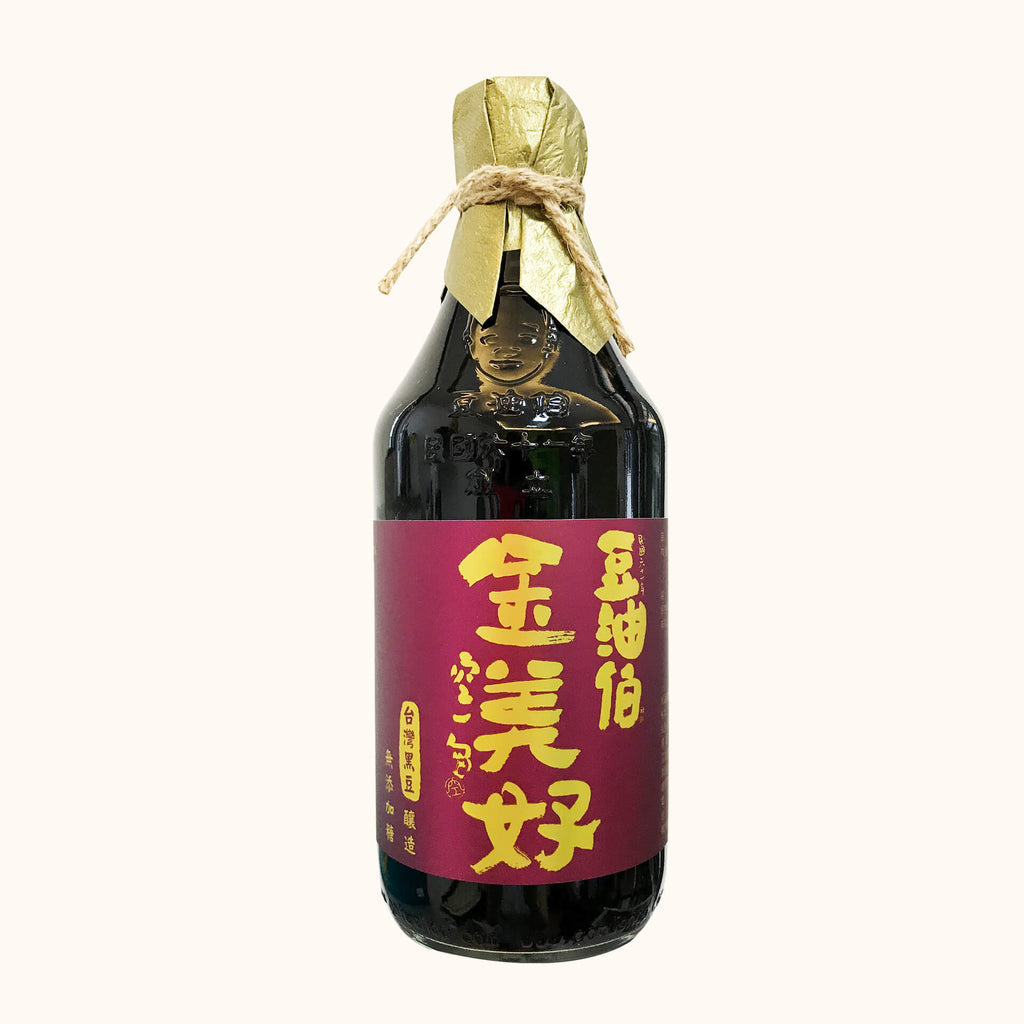 DYB Golden Black Naturally Brewed Soy Sauce /No Sugar Added 豆油伯金美好無添加糖釀造醬油 500ml