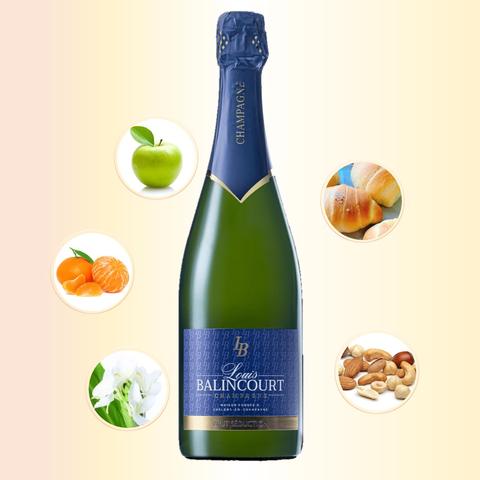 Champagne Louis Balincourt Brut Seduction  1er Cru N.V. 0.75 路易.巴林哥香檳 誘人乾配方 列級莊園