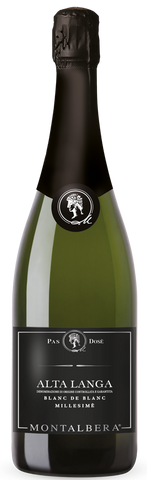 Montalbera Spumante Alta Langa DOCG Blanc de Blancs Pas Dose 2021 0.75 L
