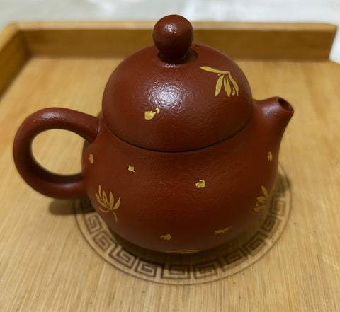 描金文旦陳秋強製紫砂壺