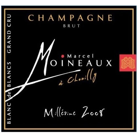 Champagne Marcel MOINEAUX Brut Vintage 2010 - Grand Cru Chouilly - Blanc de Blancs 75cl