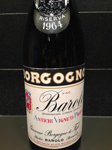 Giacomo Borgogno Barolo Riserva 詹姆斯.波歌尼 巴羅洛 1964