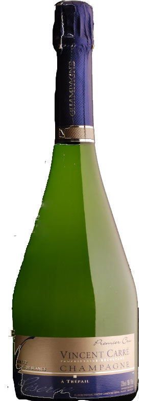 Champagne Vincent Carre -Brut Reserve Blanc de Blancs -Premier Cru 白中白干陳釀香檳– 無年份塔利派一級產區