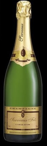 Champagne Serveaux Brut Carte d'Or -Cru 塞弗家族極乾金香檳