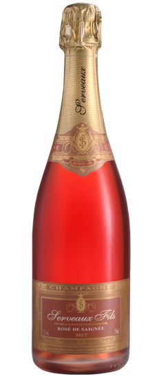 Champagne Serveaux Brut Rose De Saignee-Cru 塞弗極干血紅玫瑰香檳—放血法釀造