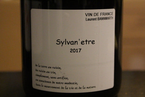 Laurent Bannwarth Sylvan" Etre 2017 羅蘭班威夫 蕭汪尼 2017 0.75