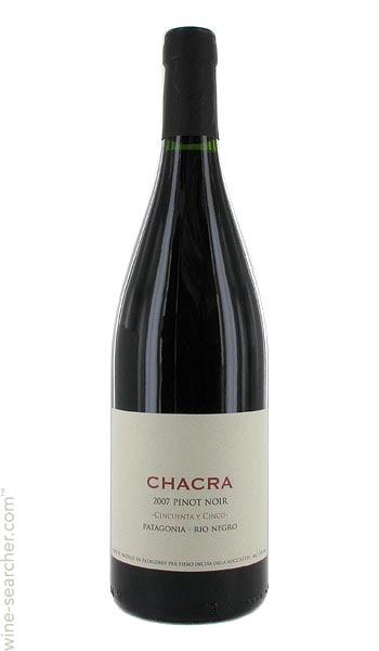 BodegasChacra Cinquenta y Cinco Rio Negro Pinot Noir 2007 0.75