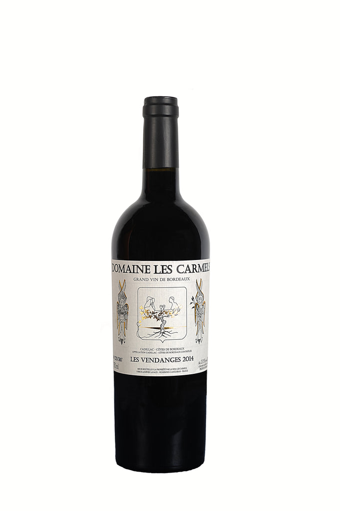 Domaine Les Carmels  Les Vendanges  AOC Cadillac -Cote de Bordeaux卡繆酒莊 豐收 2014 0.75